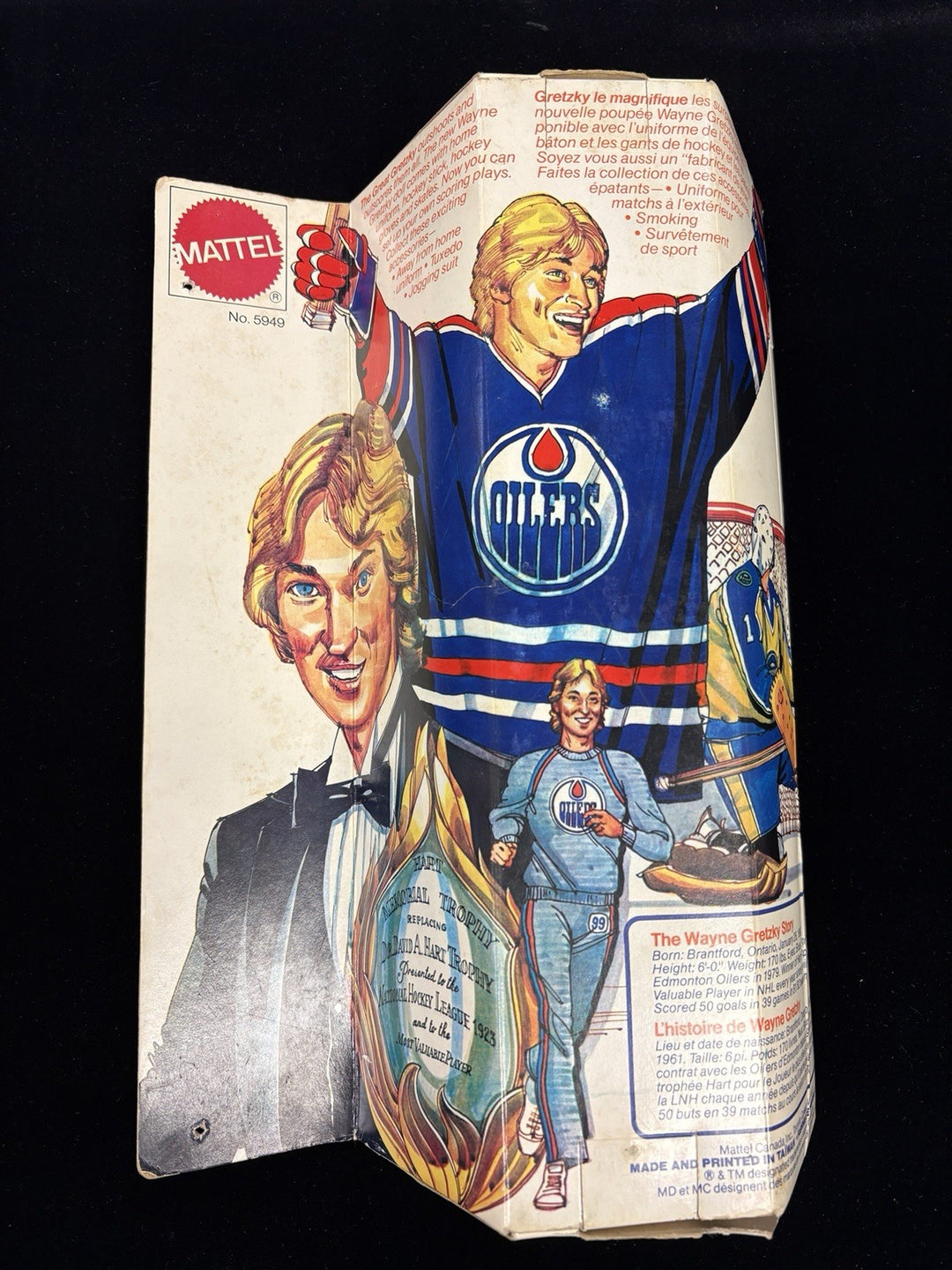 Wayne Gretzky 1983 Mattel 99 The Great Gretzky Le Magnifique NIB