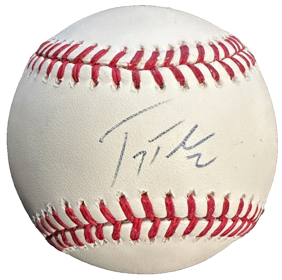 Troy Tulowitzki Autographed Official Major League Baseball JSA Rockies