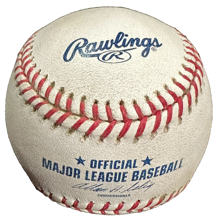 John Sterling Signed Yankee Stadium Inaugural Season Baseball W/The Yankees Win