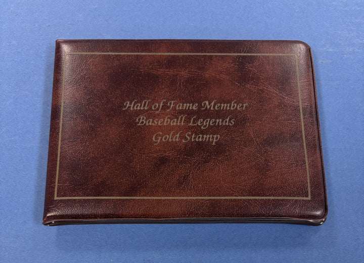 Hank Aaron Hall of Fame Baseball Legends 23 Karat Pure Yellow Gold Stamp