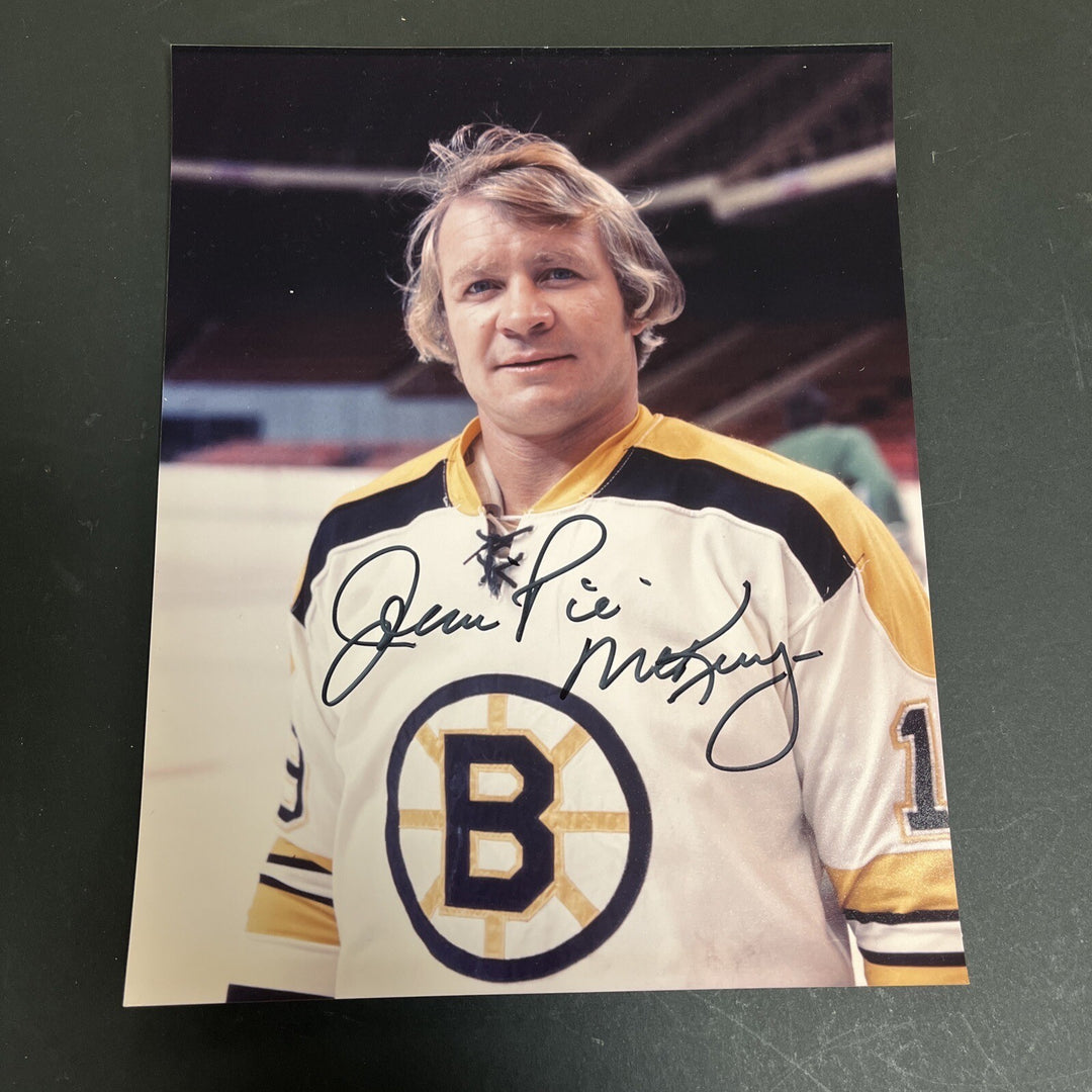 John “Pie” McKenzie Signed 8x10 Boston Bruins Sportsworld