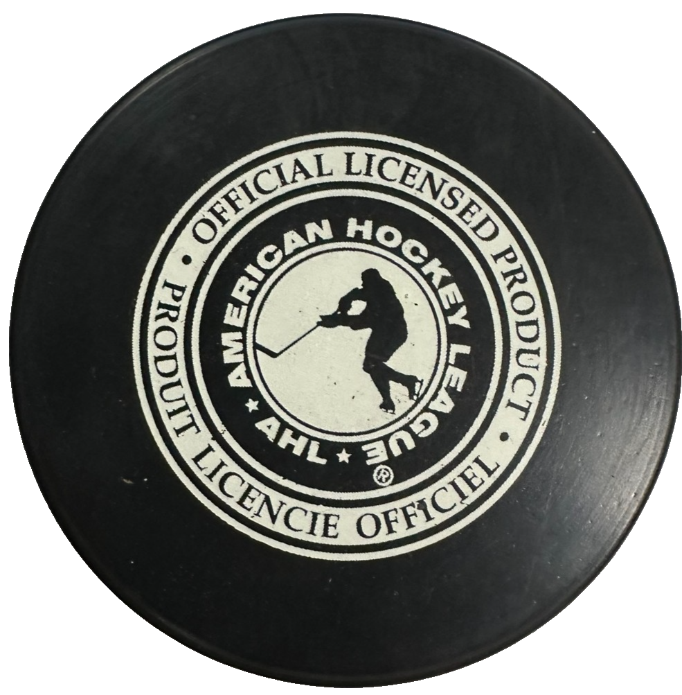 Vintage Adirondack Red Wings Official Hockey Puck AHL