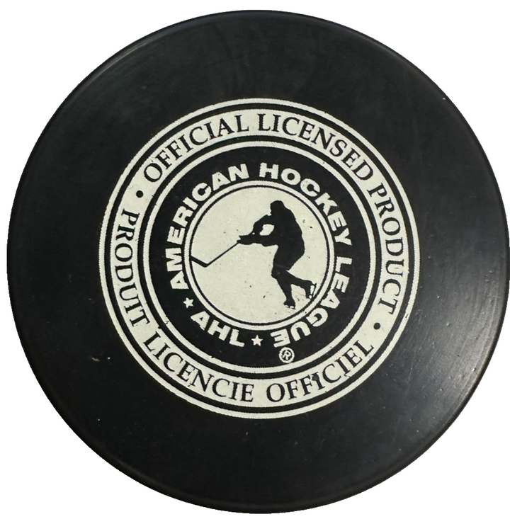 Vintage Adirondack Red Wings Official Hockey Puck AHL