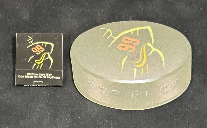 Wayne Gretzky Restaurant Matchbook And Coaster Toronto Canada