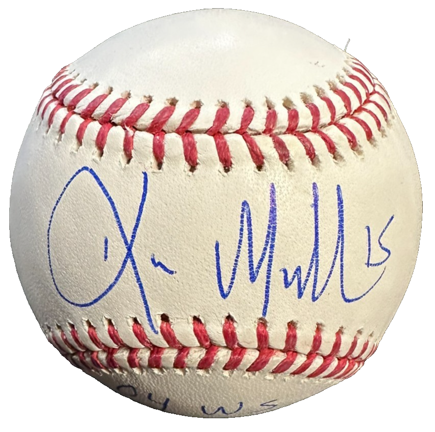 Kevin Millar Autographed OML Baseball W/ 2004 WS Champs Insc Red Sox