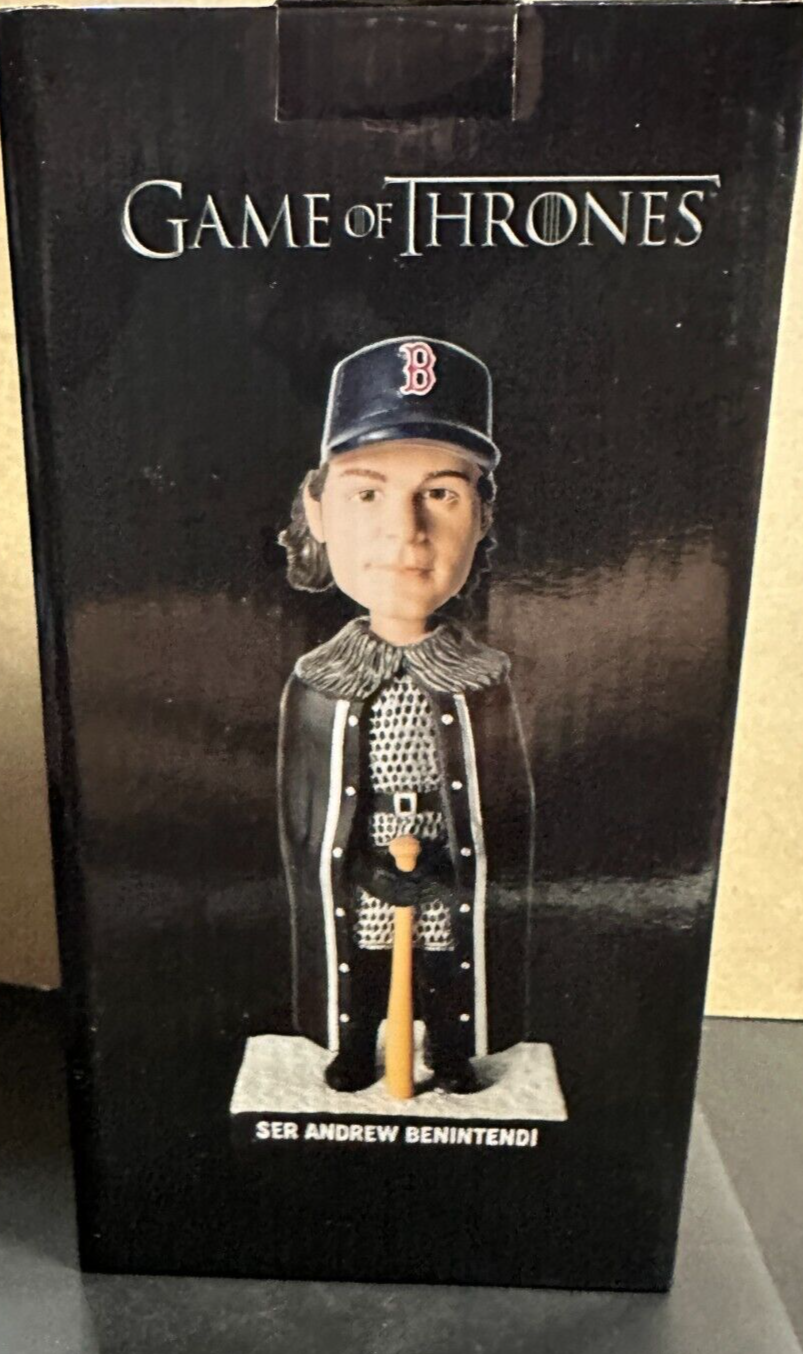 Boston Red Sox Andrew Benintendi Game Of Thrones Night Bobble Head 2017