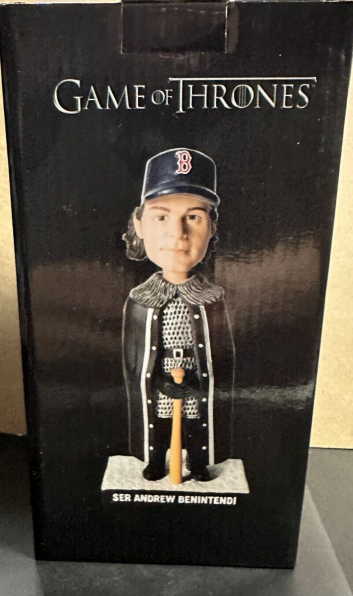 Boston Red Sox Andrew Benintendi Game Of Thrones Night Bobble Head 2017