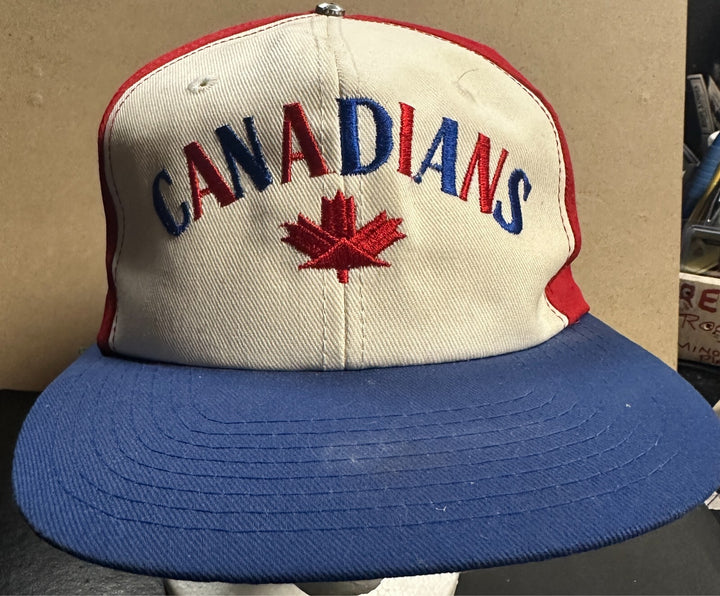 Vintage 1990's Wilson Vancouver Canadians Snapback Hat