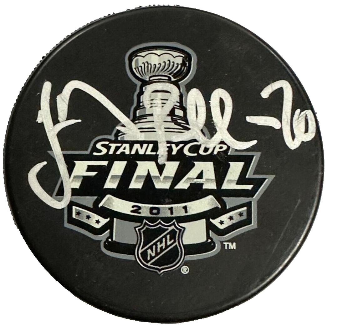 Daniel Paille Autographed Boston Bruins 2011 Stanley Cup Finals Puck