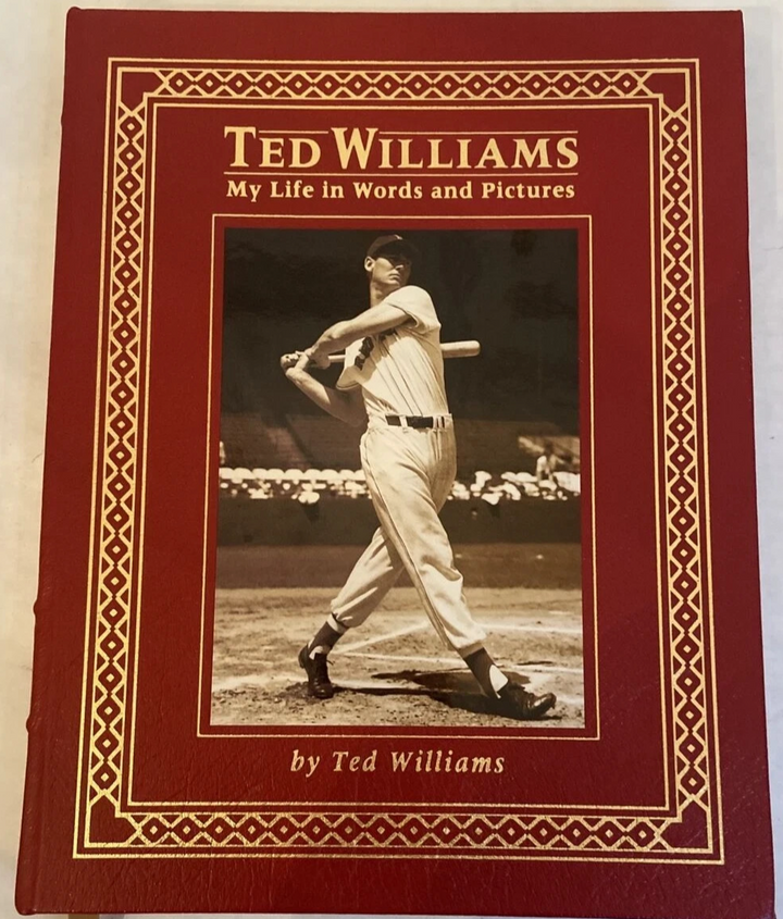 Ted Williams My Life in Words & Pictures Hardcover Book 2002 Boston Red Sox