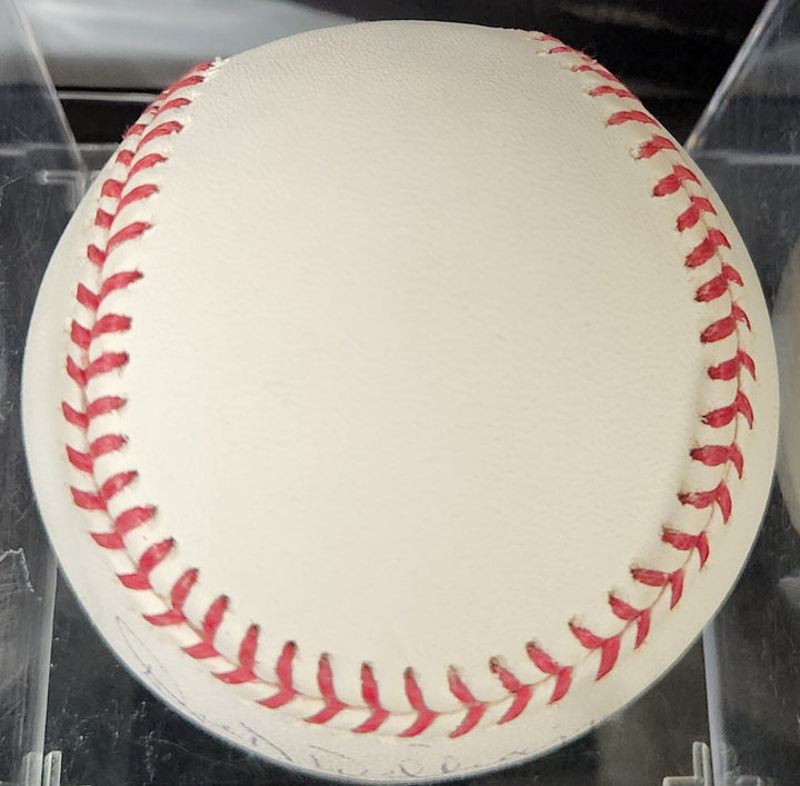 Dick Williams Signed Inscribed Major League Baseball A's Red Sox Tristar COA 
