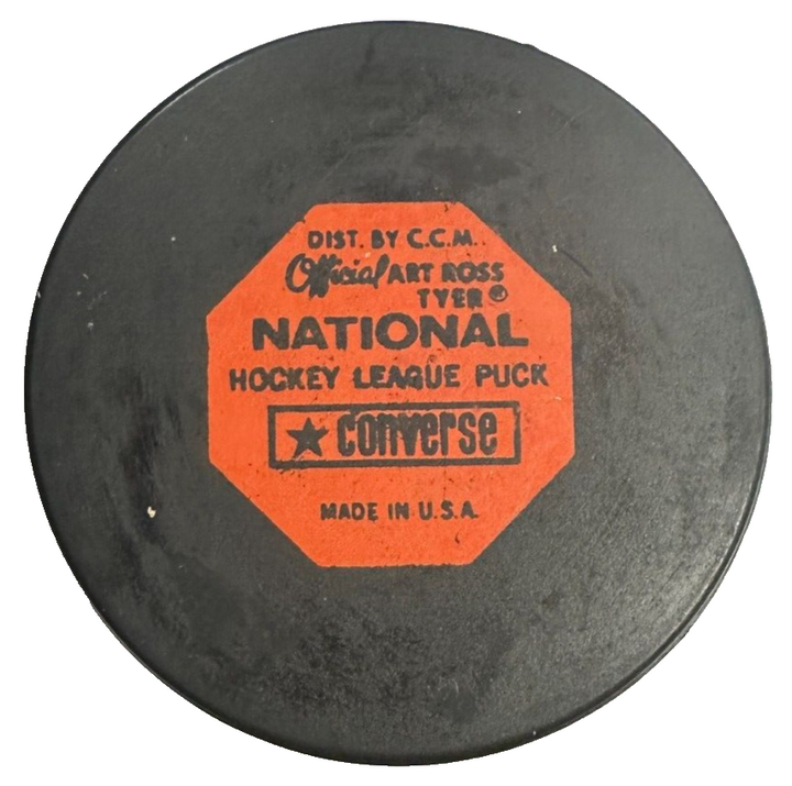 1969-77 Los Angeles Kings Tyer Converse Official Game Used Puck NHL