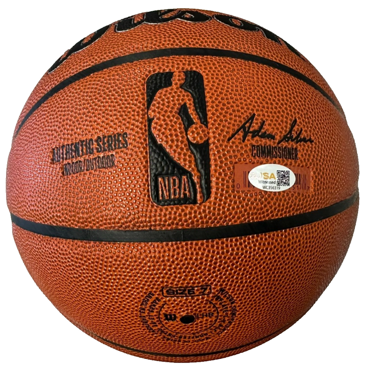 Baylor Scheierman Autographed Official NBA Basketball Boston Celtics JSA
