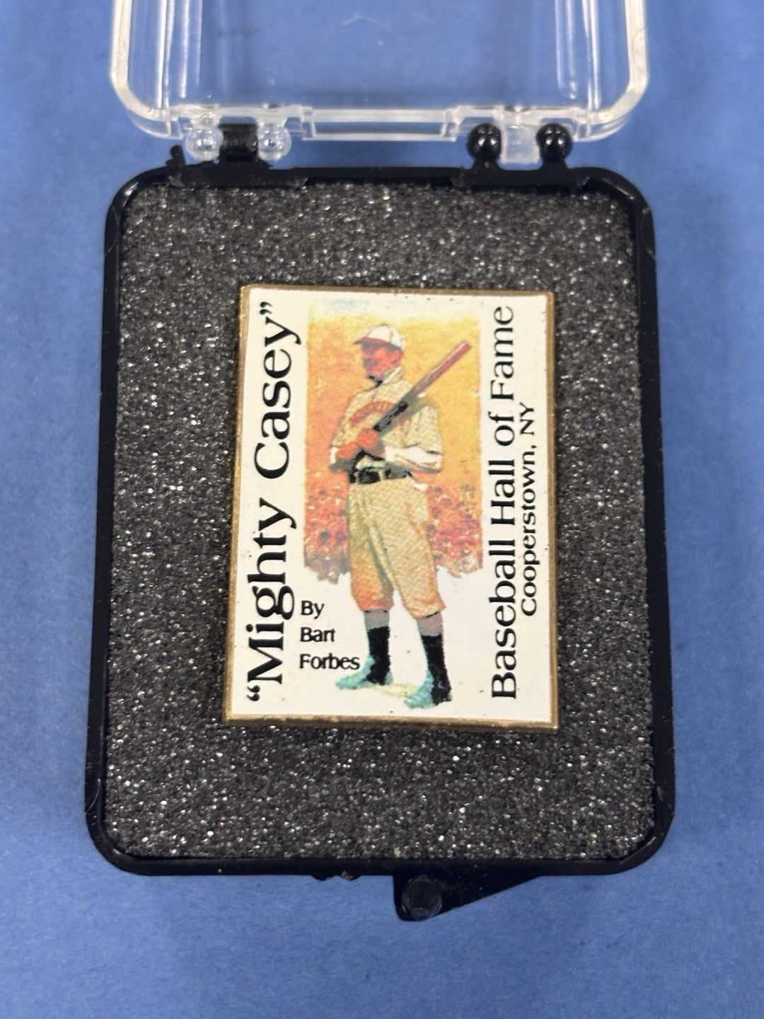 The Mighty Casey MLB Hall Of Fame Pin Cooperstown NY