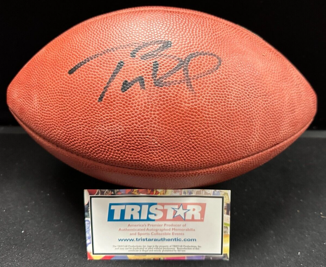 Tom Brady Autographed Super Bowl XXXIX Official Football TriStar Patriots