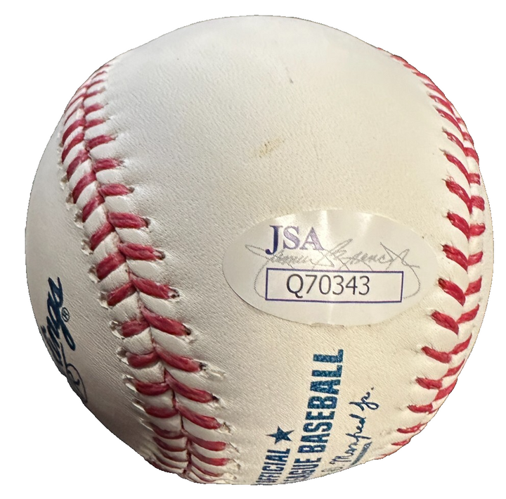 Mookie Betts Autographed Major League Baseball Red Sox Dodgers JSA