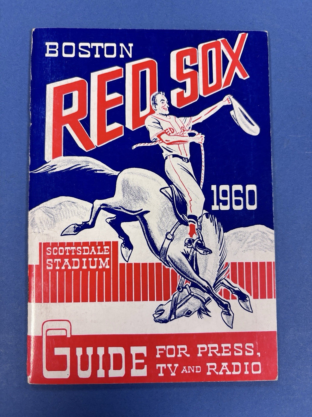 Boston Red Sox 1960 Media Guide Ted Williams Final Season