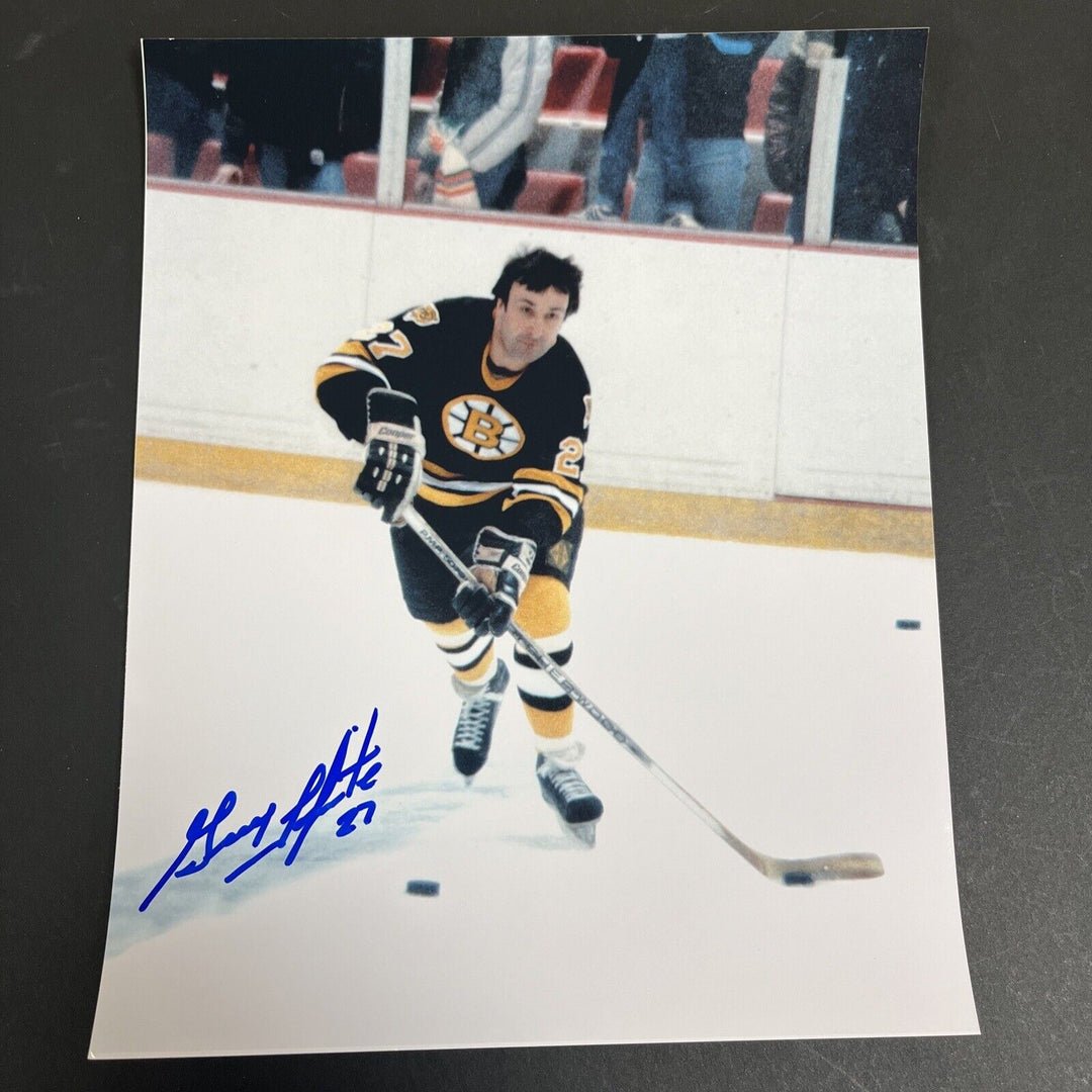 Guy Lapointe Signed 8x10 Boston Bruins Sportsworld