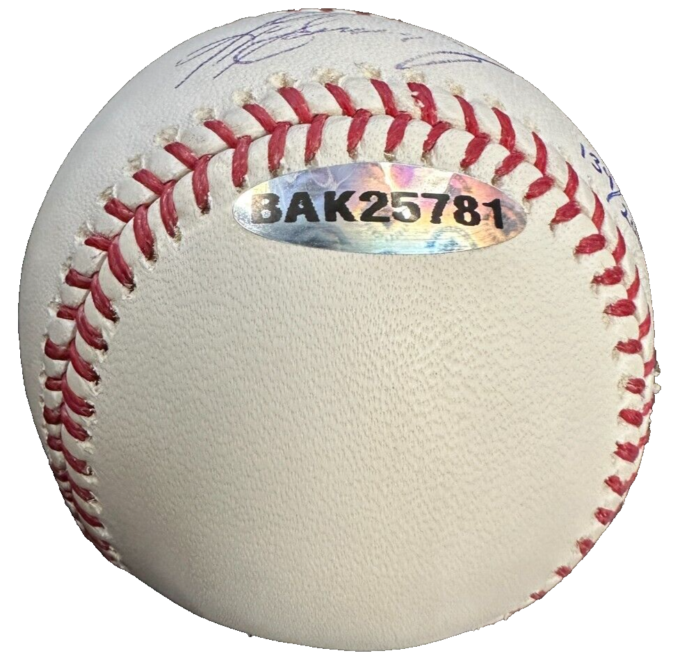 Ken Griffey Jr. Signed 600th Career Homerun Commemorative Baseball UDA /208