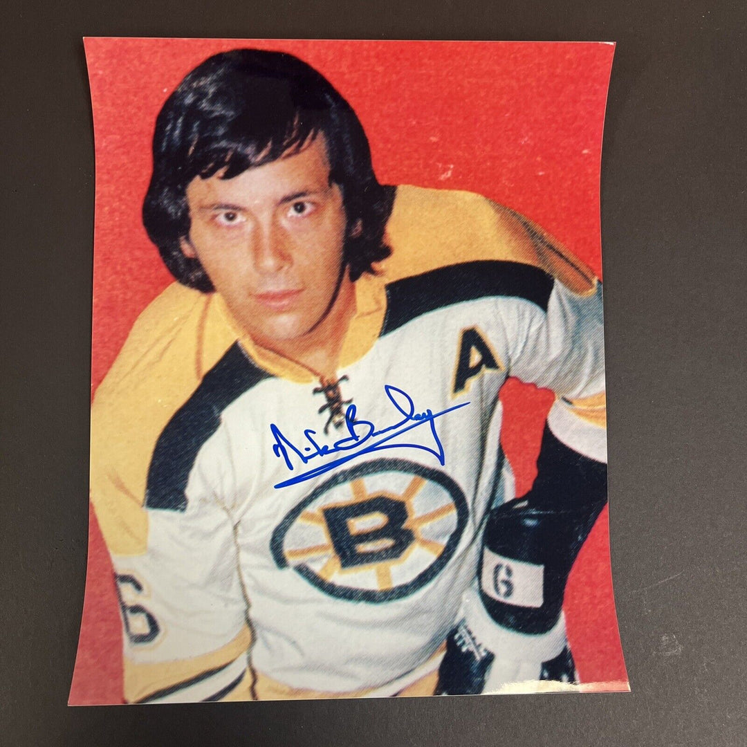 Nick Beverly Signed Color 8x10 Boston Bruins Sportsworld