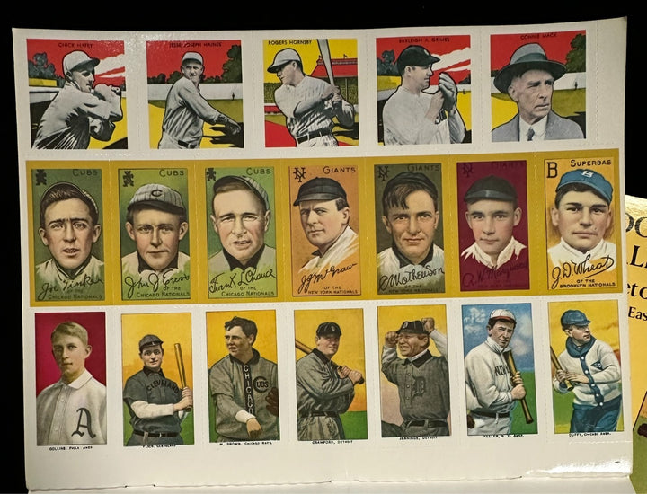 1978 Dover Publications Hall of Fame Baseball Cards Book by Bert Sugar