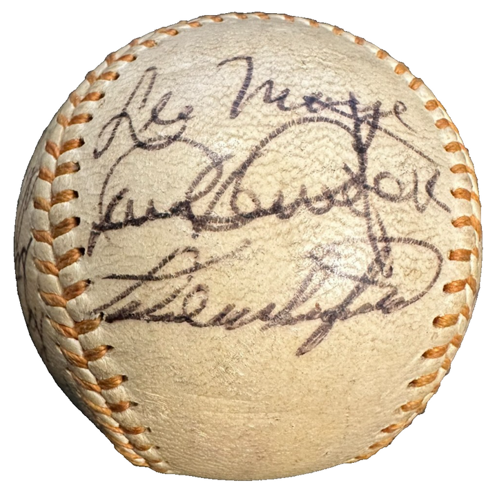 1967 Cleveland Indians Team Autographed Baseball Horton Tiant Maye