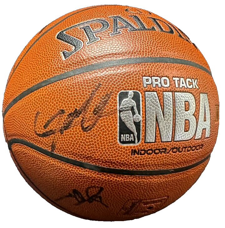 2018-19 Boston Celtics Team Autographed Baseball Tatum Brown Horford Smart BAS