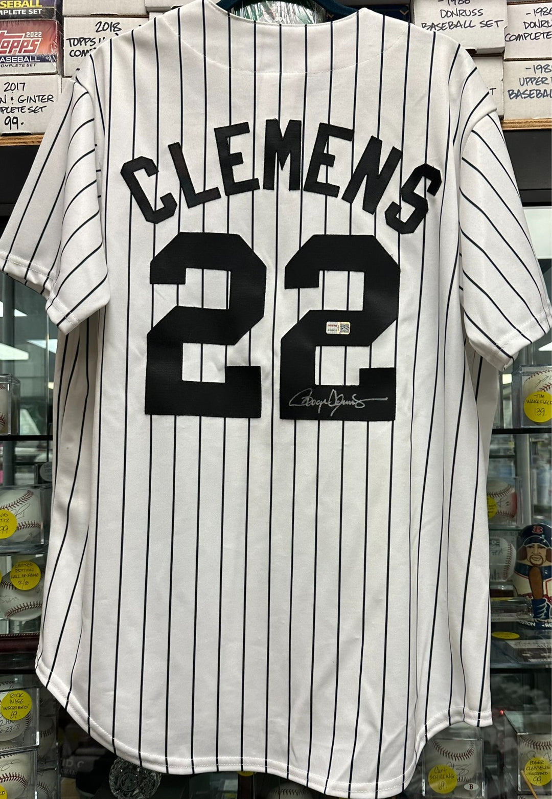 Roger Clemens Autographed Majestic Houston Astros Jersey TRISTAR Hologram