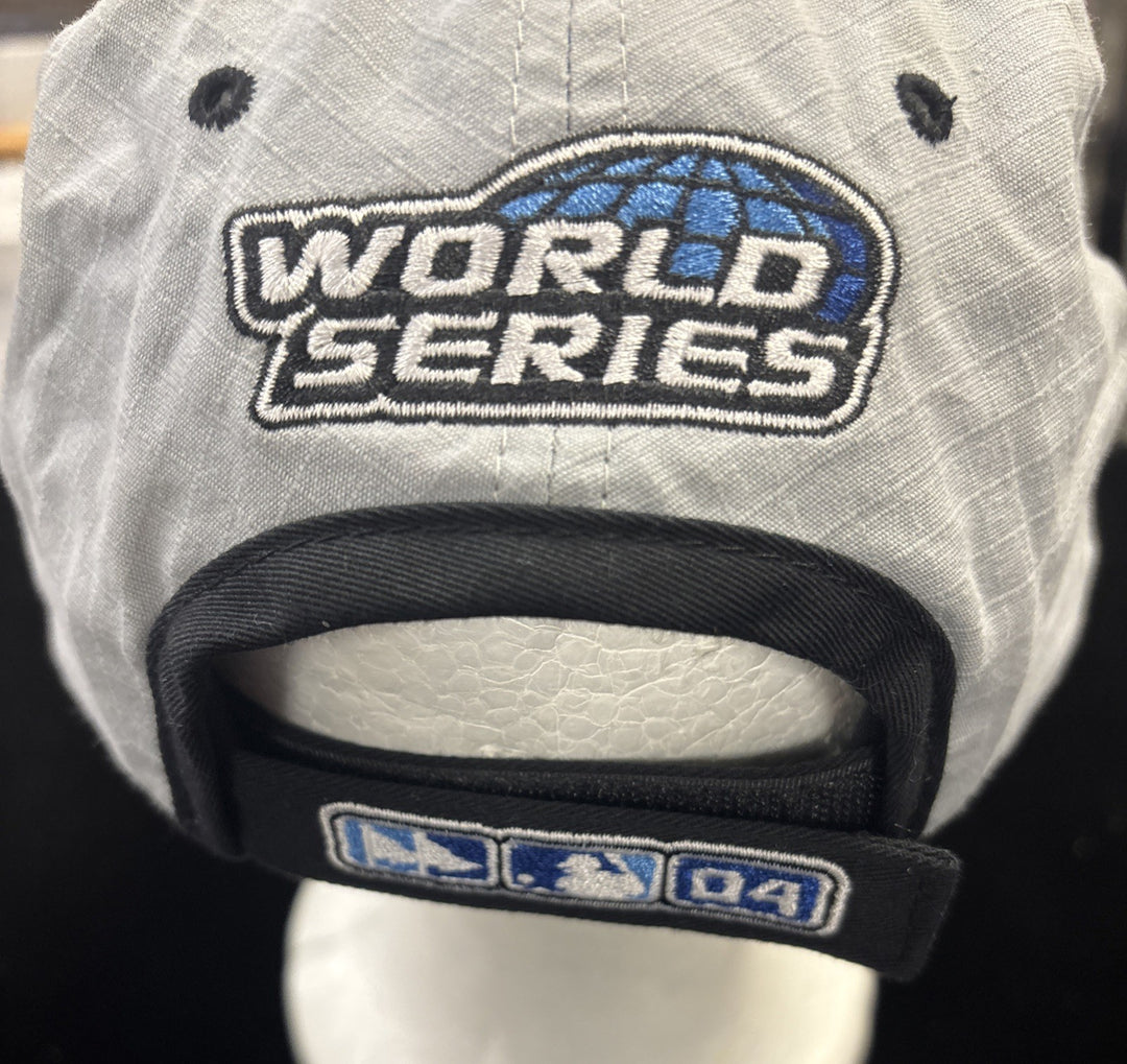 2004 Boston Red Sox New Era Hat One Size Fits All Grey League Champions MLB