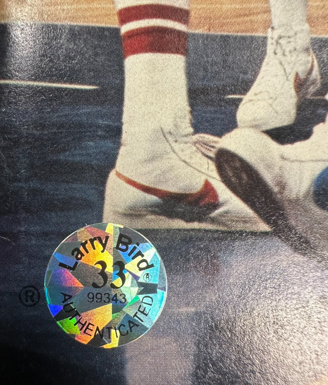 Larry Bird Autographed 3/26/1979 Sports Illustrated No Label Bird Hologram