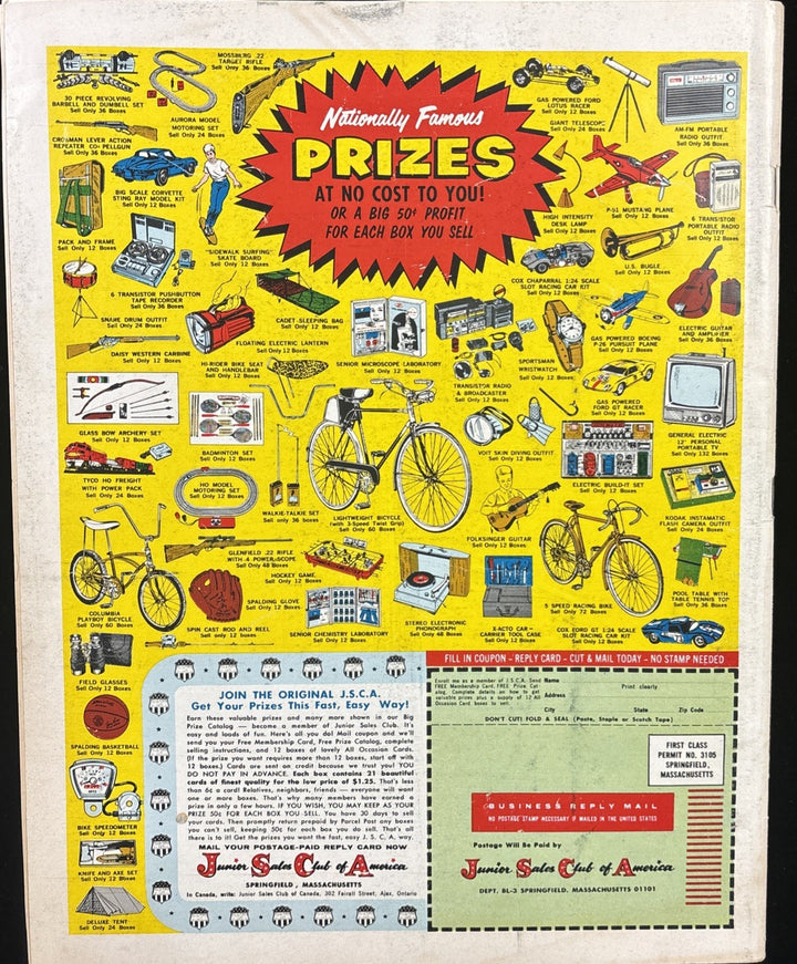 March 1966 Boys Life baseball magazine Willie Mays San Francisco Giants