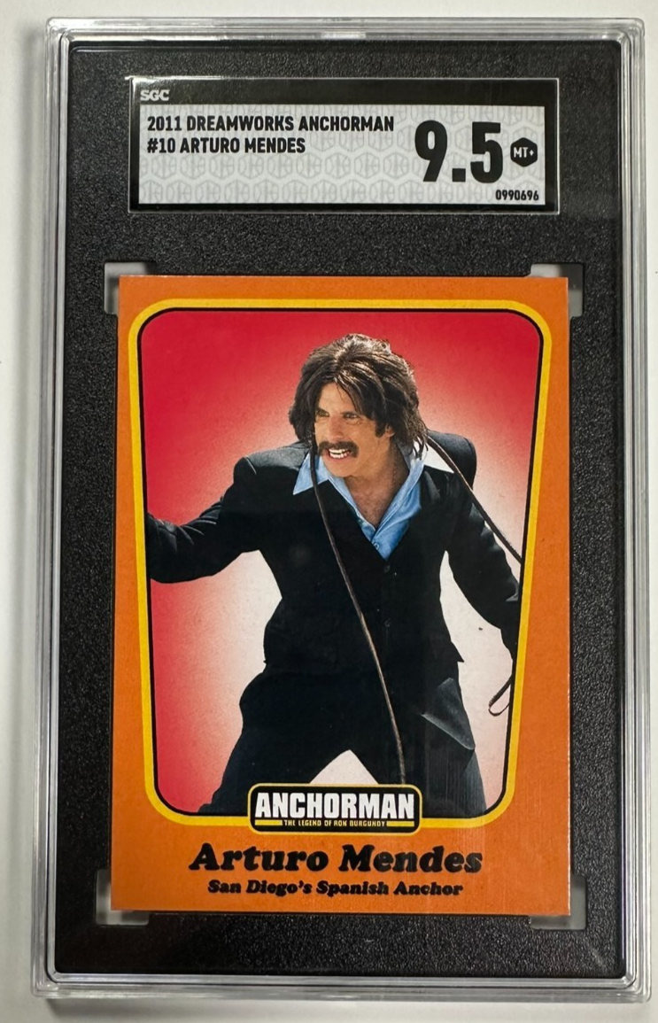 2011 DreamWorks Anchorman The Legend of Ron Burgundy Arturo Mendes SGC 9.5 MT+
