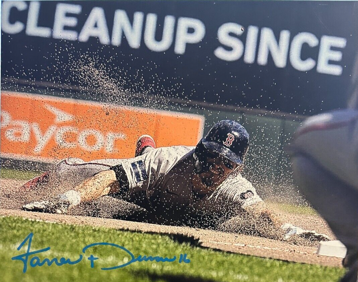 Jarren Duran Autographed Boston Red Sox 11x14 Photo All-Star