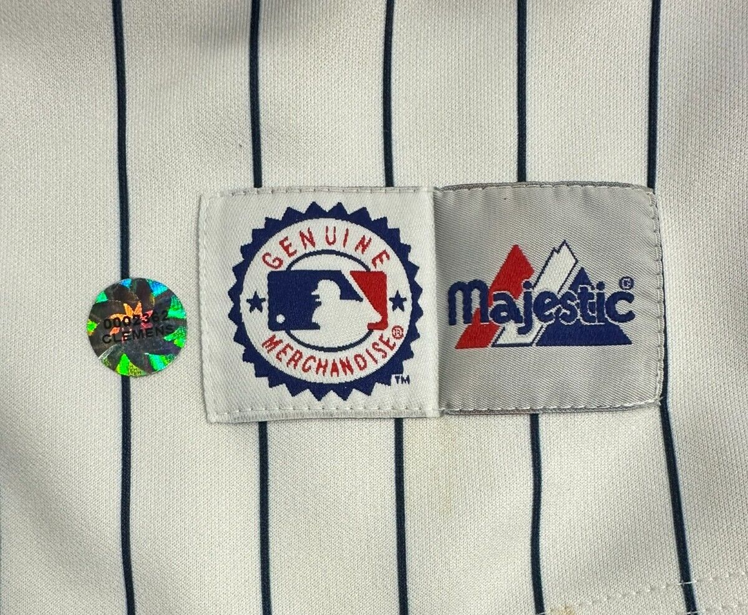 Roger Clemens Autographed Majestic New York Yankees Jersey Clemens Hologram