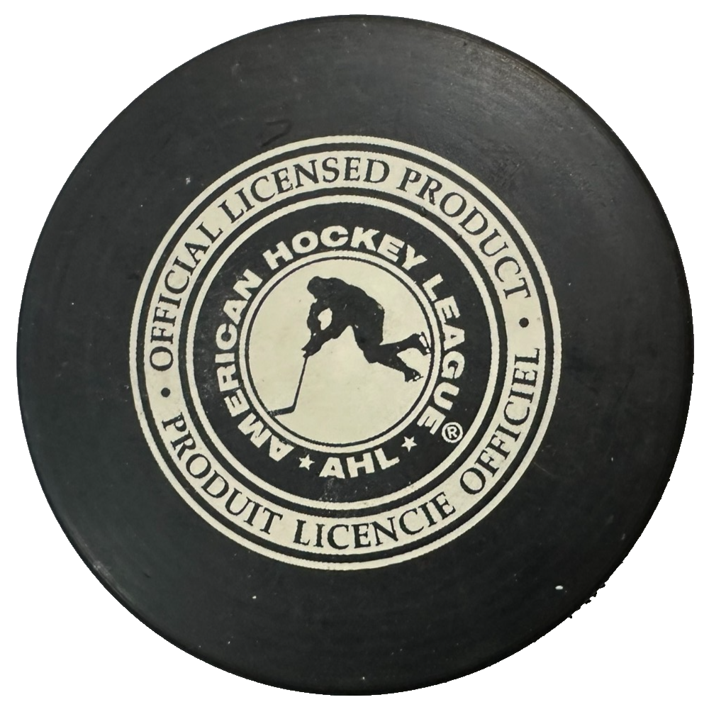 Vintage Worcester Ice Cats Official Hockey Puck AHL