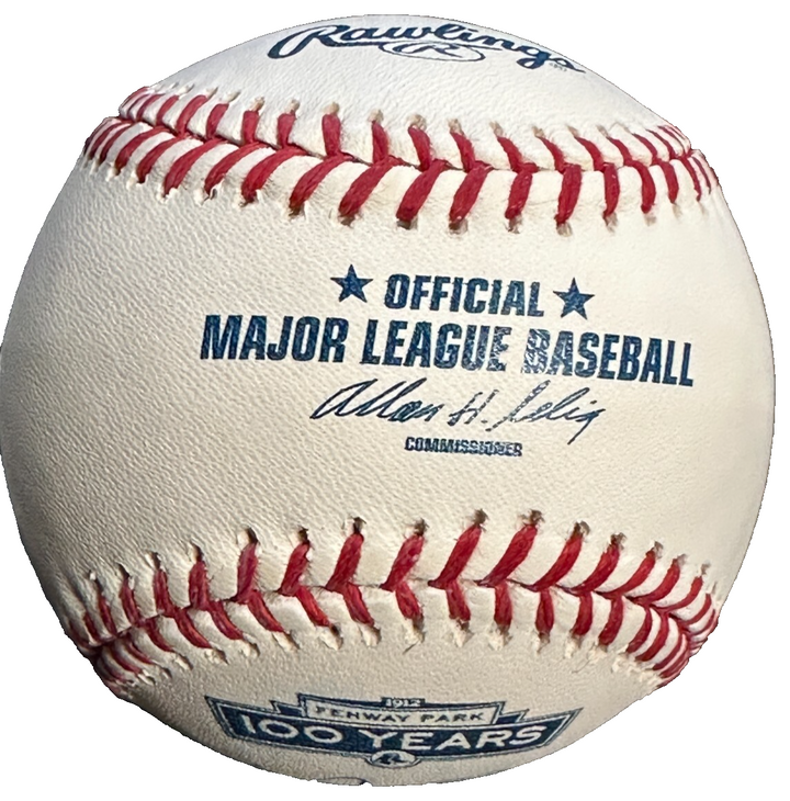 Roger Clemens Autographed Fenway Park 100th Anniversary Baseball Red Sox