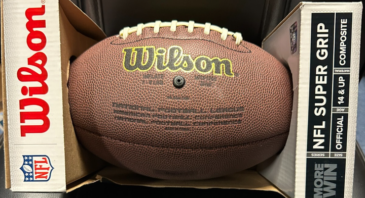 Derrick Brooks Autographed Wilson NFL Football W/ HOF 14 Insc Buccaneers