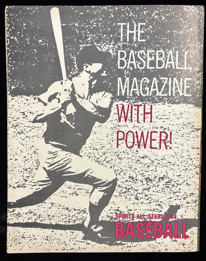 1964 Maco Sports All Stars Baseball Magazine Sandy Koufax Cover