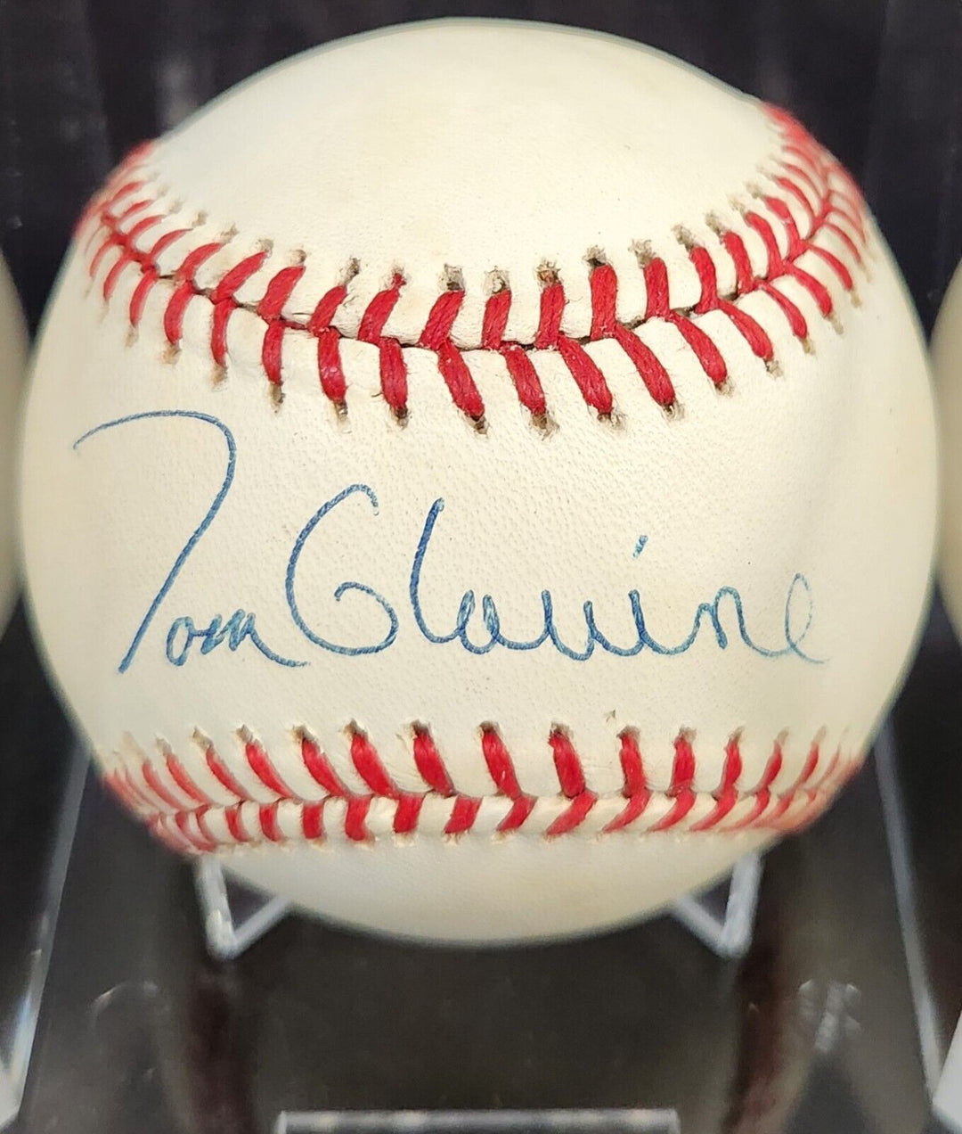 Tom Glavine Signed National League Baseball Atlanta Braves HOF COA