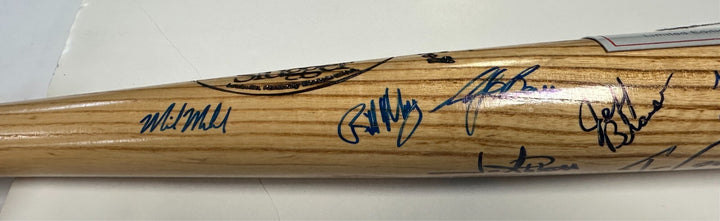 1988 Team USA Baseball Team Autographed Bat Abbott Ventura Nagy Martinez /800