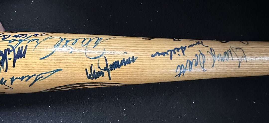 Boston Red Sox Autographed Bat Williams Yaz Tiant Remy Wood