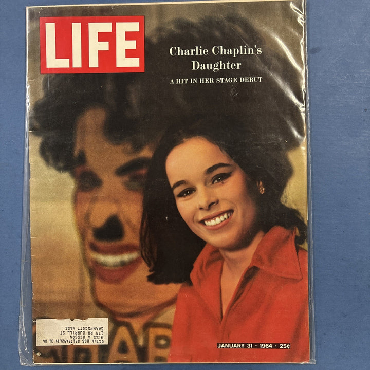 Life Magazine Charlie Chaplins Daughter A Hit In Her Stage Debut January 31 1964
