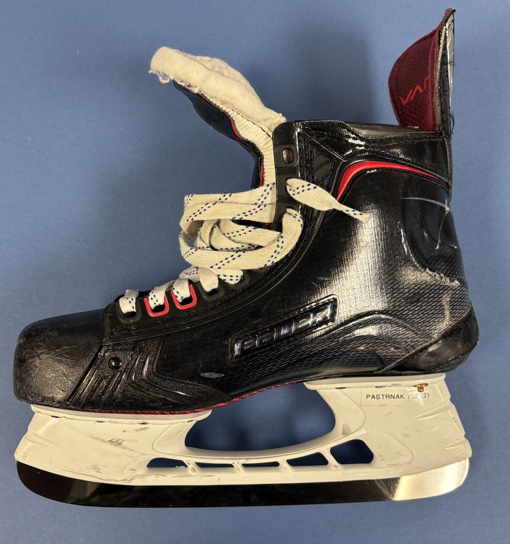 David Pastrnak Game Used Bauer Vapor Skates Boston Bruins
