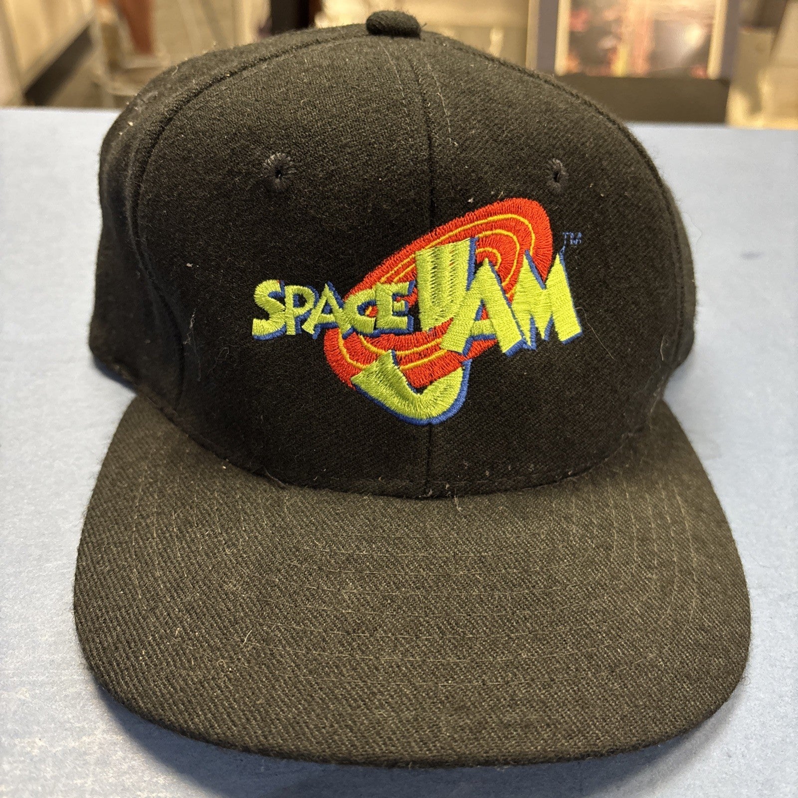 Vintage 1996 Space Jam Movie Embroidered Cap Michael Jordan Bugs