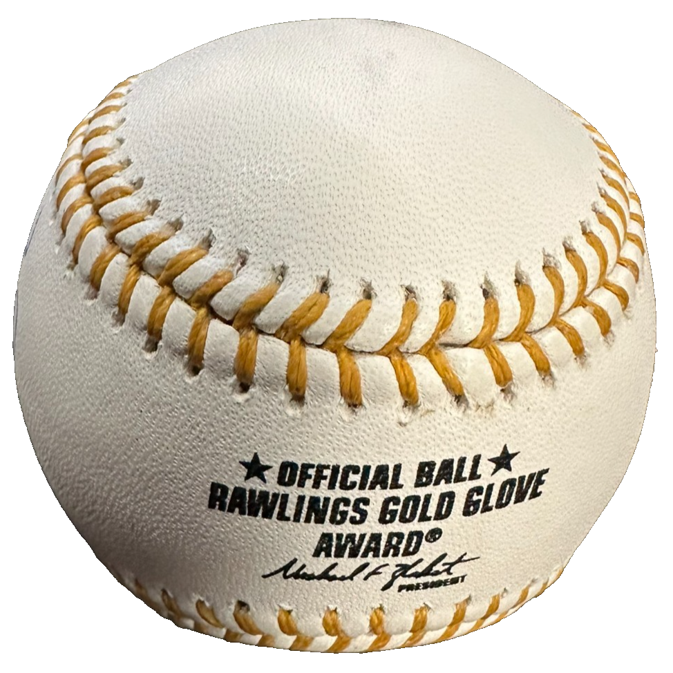 Alex Bregman Autographed Rawlings Gold Glove Baseball Red Sox Astros