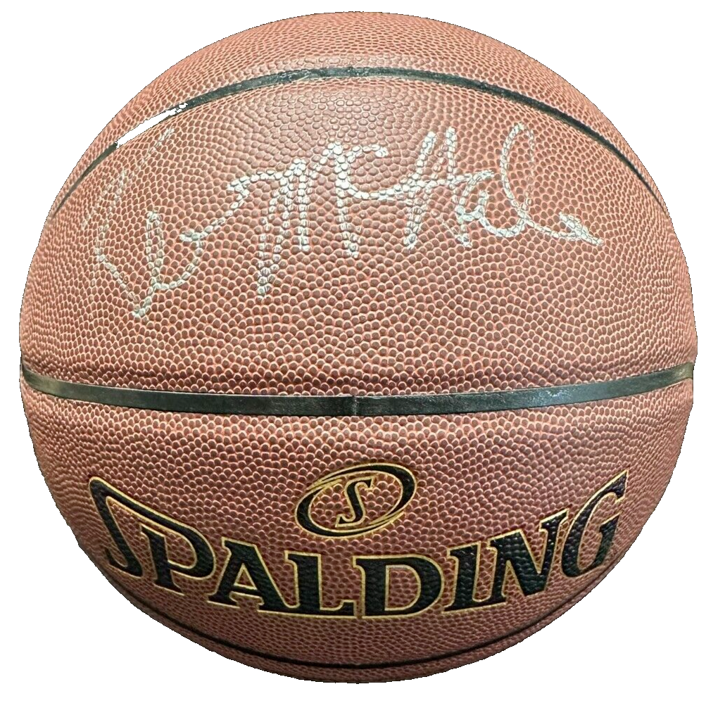 Kevin McHale Autographed Full Size Boston Celtics Basketball HOF