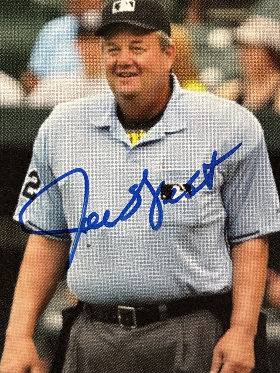 Joe West Signed Custom Made 1981 Fleer Card JSA COA Umpire