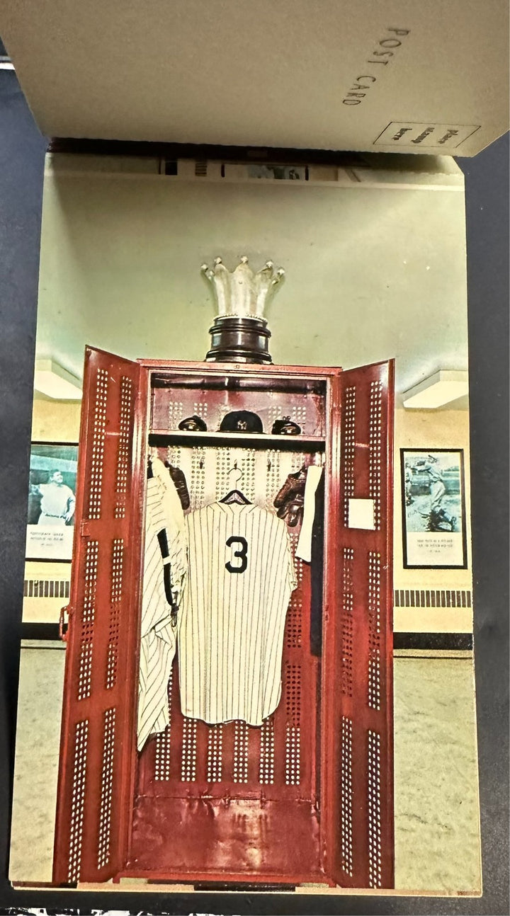 Vintage 1960's National Baseball Hall of Fame Postcard Book Cooperstown N.Y.