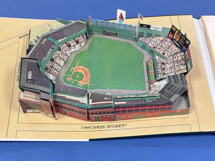 Legendary Home Of The Boston Red Sox Fenway Park Stadium Pop Up Book New Sealed