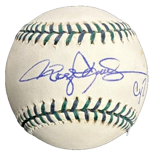 Roger Clemens Autographed 2001 All-Star Game Baseball W/ Cy 7 & Rocket Insc